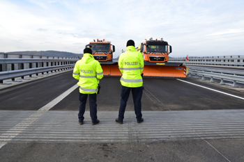 Feierliche Verkehrsfreigabe Bundesstra�e B50n Hochmoselbr�cke Einweihung 15