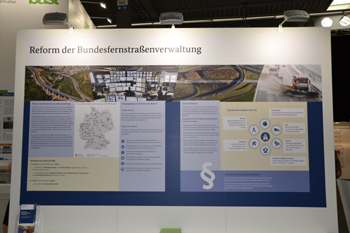 Infrastrukturgesellschaft Autobahn IGA Stand Bundesministerium f�r Verkehr dsvk2018 strassehatzukunft fgsv 