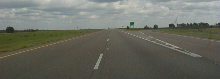 Interstate I-40 USA Autobahn 18