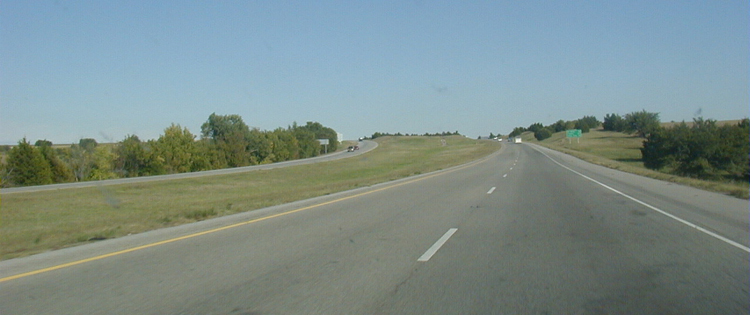 Interstate I-40 USA Autobahn Oklahoma 53c