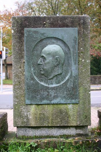 Kilometerstein Berliner B�r Goslar Ernst Reuter 3