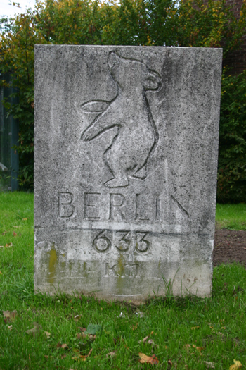 Kilometerstein Berliner B�r Herzogenrath 4