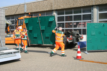 Mobile Sichtschutzblenden Autobahnmeisterei Straßenbetriebsdienst 18