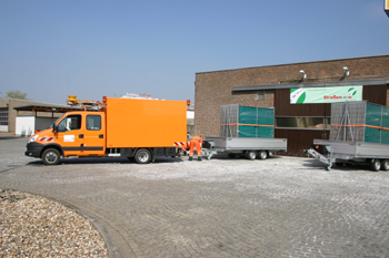 Mobile Sichtschutzblenden Autobahnmeisterei Straßenbetriebsdienst 27