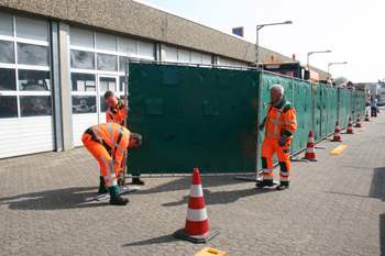 Mobile Sichtschutzblenden Autobahnmeisterei Straßenbetriebsdienst 68