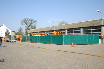 Mobile Sichtschutzblenden Autobahnmeisterei Straßenbetriebsdienst 88