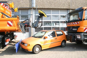 Mobile Sichtschutzblenden Autobahnmeisterei Straßenbetriebsdienst 95