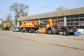 Mobile Sichtschutzblenden Autobahnmeisterei Straßenbetriebsdienst 97