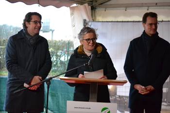 NRW Verkehrsminister Hendrik W�st Elfriede Sauerwein Braksiek Bundesminster f�r Verkehr Andreas Scheuer Verkehrszentrale  7