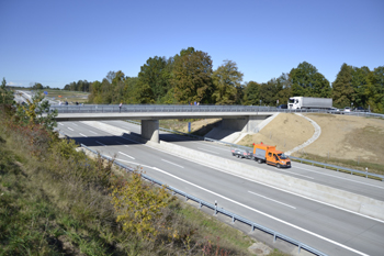 Neue Autobahn A94 Eröffnung erste Fahrzeuge Inbetriebnahme Verkehrsfreigabe Erstbefahrer Heldenstein 18