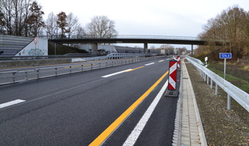 Neue Autobahn A 30 Bad Oeynhausen Nordumfahrung Rehme Dehme Eidinghausen 102