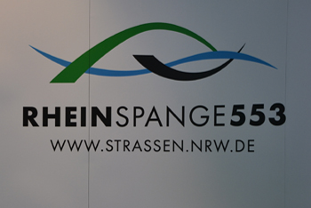 Rheinspange 553 Köln Porz Bonn Niederkassel Troisdirf Spich Neubau Autobahn A 553 69