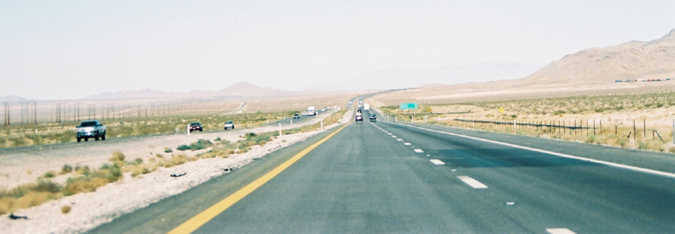 US American Autobahn Interstate I-15 25
