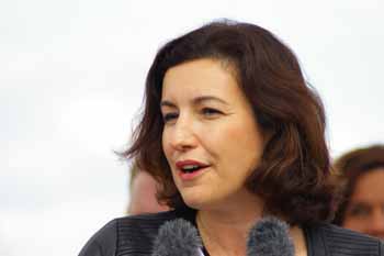 Verkehrsfreigabe Bundesautobahn A71 Gesamtfertigstellung Dorothee B�r Parlamentarische Staatssekret�rin Bundesministerium