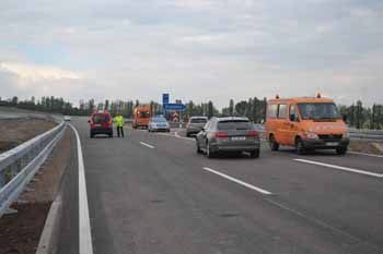 Verkehrsfreigabe Bundesautobahn A71 Gesamtfertigstellung Jungfernfahrt Anschlusstelle K�lleda 50
