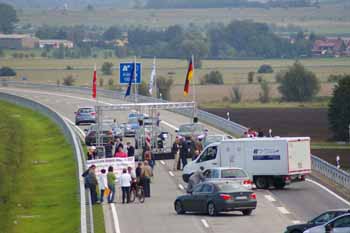 Verkehrsfreigabe Bundesautobahn A71 Gesamtfertigstellung K�lleda 50