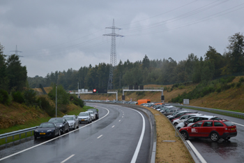 Verkehrsfreigabe Nordstrasse Luxemburg Autobahn A7 Luxembourg Nordstrooss Letzebuerg 22