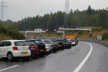 Verkehrsfreigabe Nordstrasse Luxemburg Autobahn A7 Luxembourg Nordstrooss Letzebuerg 82