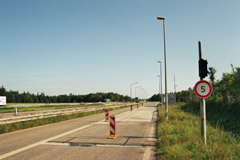 aufgegebene Autobahnplanung Bauvorleistung Autobahnkreuz Grasbrunn A993 A99 München Neukeferloh Putzbrunn_30