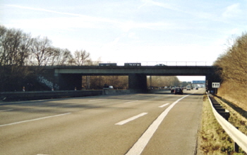 290-36 A4 Köln Frankfurter Straße Überführung Bundestraße B8