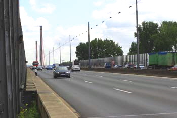 A1 Autobahn Rheinbrücke Leverkusen Köln-Merkenich 31