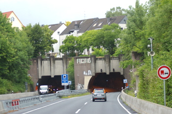A448 A40 Autobahndreieck Bochum-West Verkehrsfreigabe Donezk-Ring Bochumer Lösung 28
