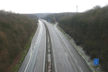 A45 Autobahn Vollsperrung Tagesbruch Bergbauschäden 5 (9)