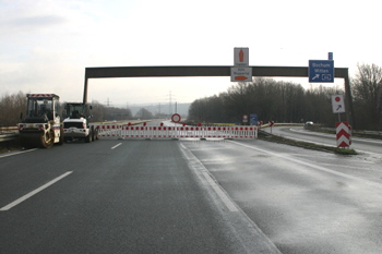 A45 Autobahn Vollsperrung Tagesbruch Bergbauschäden Dortmund Witten AK 5 