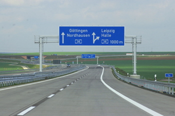 A71 Autobahn Verkehrsfreigabe Heldrungen Südharz A 38  2
