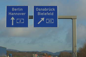Autobahn A 33 Verkehrsfreigabe  Bielefeld 09