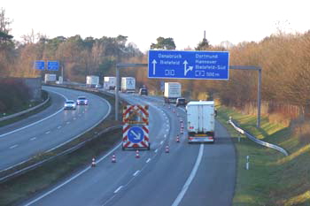 Autobahn A 33 Verkehrsfreigabe  Bielefeld 26