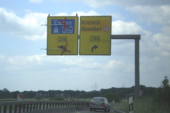 Autobahnkreuz Duisburg-Süd 52
