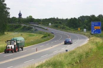 Autobahnkreuz Duisburg-Süd Autobahn A 524