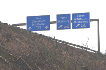 Autobahnkreuz Duisburg Kaiserberg A3 A40 Spaghettiknoten Mülheim Ruhr Spatenstich 02