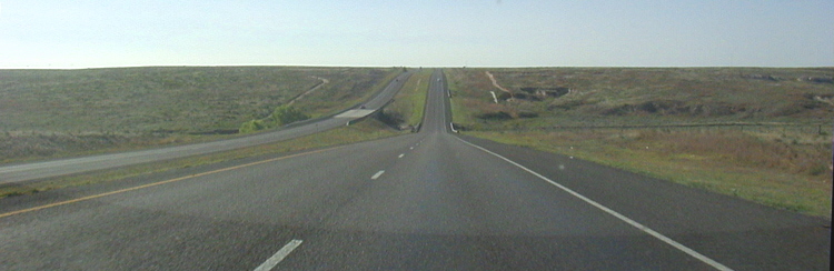Interstate 40 in Texas USA Autobahn 04