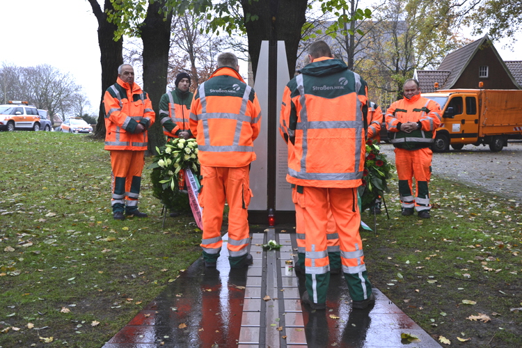 Straßenbetriebsdienst Gescher Gedenkstunde Kranzniederlegung 39