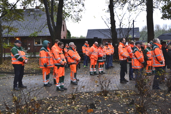 Straßenbetriebsdienst Gescher Gedenkstunde Kranzniederlegung 92
