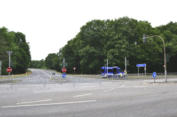 Tour de France Rhein-Kreis-Neuss gesperrte Autobahn A 57 Kaarst B�ttgen 79