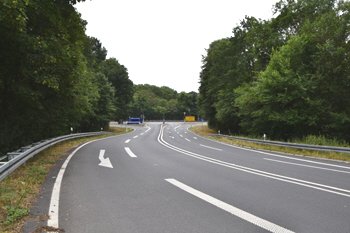 Tour de France Rhein-Kreis-Neuss gesperrte Autobahn A 57 Kaarst B�ttgen 86