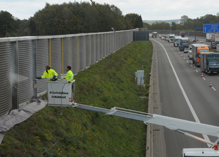 A1 Autobahn Osnabrück Titandioxid r