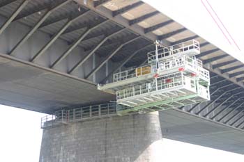 A1 Autobahn Rheinbrücke Leverkusen Köln-Merkenich 18