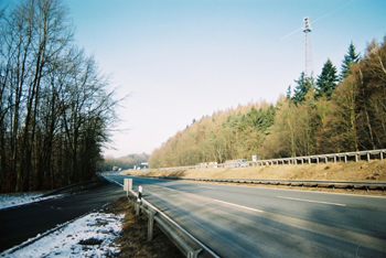 A3 Parkplatz Kleinschaff Kauppenaufsteig Spessartautobahn 25