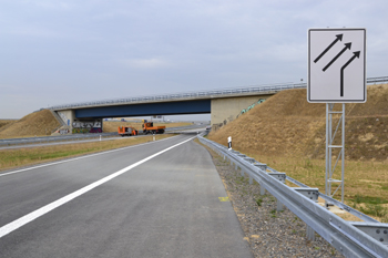 A44n leere Autobahn Verkehrsfreigabe Jackerath Holz Wanlo J�chen Aachen Koblenz 22