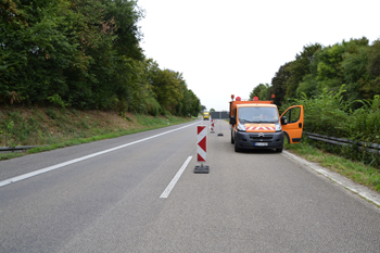 A44n leere Autobahn Verkehrsfreigabe Jackerath Holz Wanlo J�chen Aachen Koblenz 99