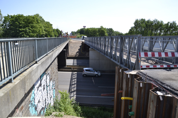 A4 Autobahn �berf�hrung K�ln Gremberghoven Ostheim Frankfurter Stra�e Bundesstra�e B8  12