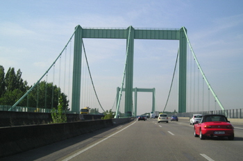 A4 plus Ausbau im K�lner S�den Rheinbr�cke K�ln Rodenkirchen Autobahnbr�cke Verbreiterung 10