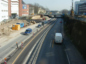 A59 Autobahnausbau Duisburg Hauptbahnhof Portsmouthplatz4