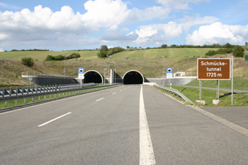 A71 Autobahntunnel Schmücke 19