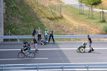 A72 Neue Autobahn Verkehrsfreigabe Borna R�tha Leipzig Chemnitz Hof Scherenschnitt 66