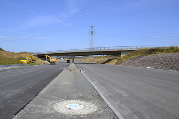 A72 neue fertige Autobahn R�tha Borna Espenhain Colditz Bad Lausick B95 27